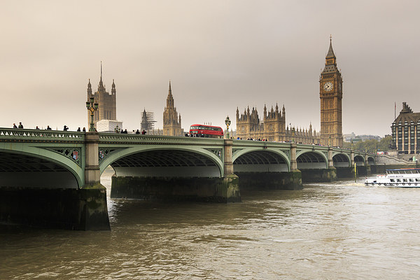 Big Ben and westminster bridge  Picture Board by chris smith