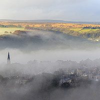 Buy canvas prints of Fog in Halifax  by chris smith