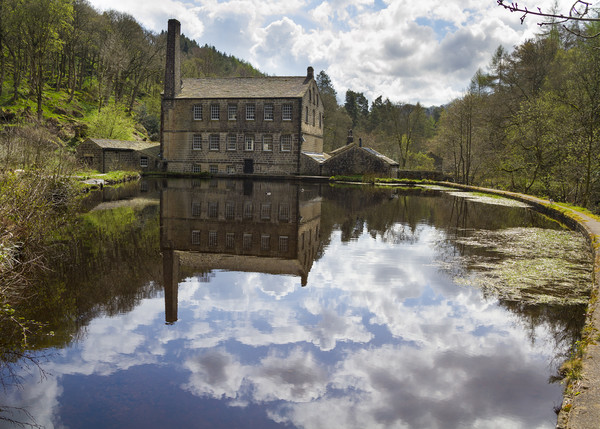 Gibson Mill in Hardcastle Crags nature park,    Picture Board by chris smith