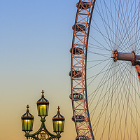 Buy canvas prints of London Sunset  by chris smith