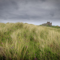 Buy canvas prints of Bamburgh Castle   by chris smith