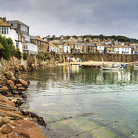 Buy canvas prints of Mousehole cornwall  by chris smith