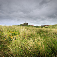 Buy canvas prints of Bamburgh Castle       by chris smith