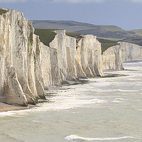 Buy canvas prints of Seven Sisters   by chris smith