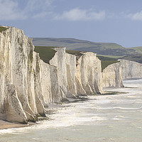 Buy canvas prints of Seven Sisters  02 by chris smith