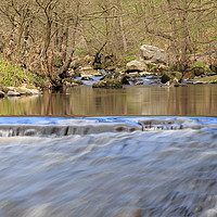 Buy canvas prints of Stream motion blur  by chris smith