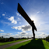 Buy canvas prints of Angel of the north    by chris smith