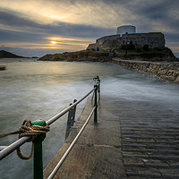 Buy canvas prints of Fort grey Guernsey   by chris smith
