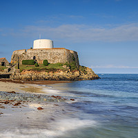 Buy canvas prints of Fort Grey Guernsey      by chris smith