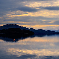 Buy canvas prints of  Tranquil sunrise  by chris smith