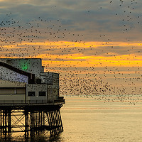 Buy canvas prints of Blackpool north pier  by chris smith
