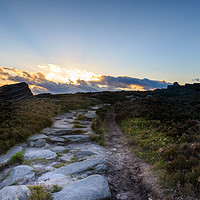 Buy canvas prints of Peak District path  by chris smith