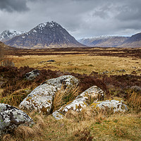 Buy canvas prints of Etive Mor,  by chris smith