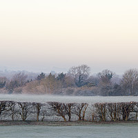 Buy canvas prints of Cold and frosty morning  by chris smith