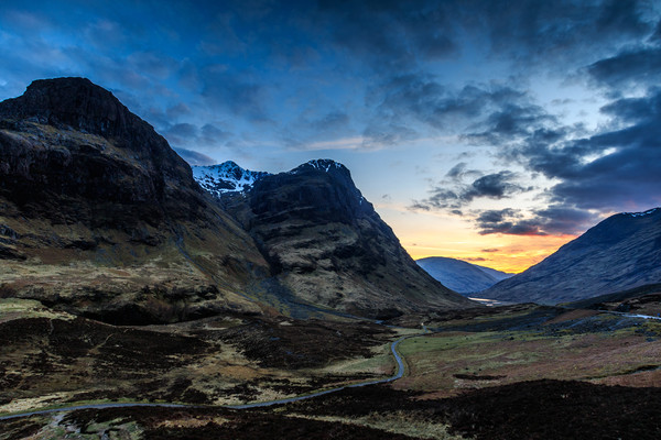 glencoe sunset   Picture Board by chris smith