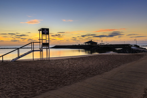 Fuerteventura sunrise  Picture Board by chris smith