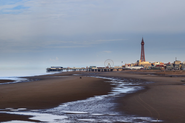 A view of Blackpool with the tower             Picture Board by chris smith