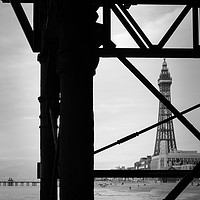 Buy canvas prints of Blackpool Tower    by chris smith
