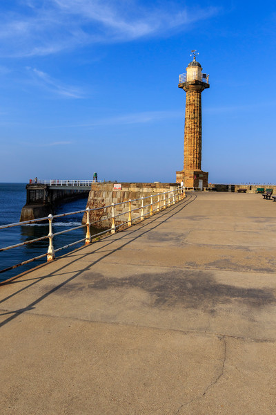 Whitby Pier  Picture Board by chris smith