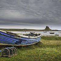 Buy canvas prints of Lindisfarne Castle, holy island   by chris smith