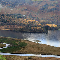 Buy canvas prints of Derwent Water  by chris smith
