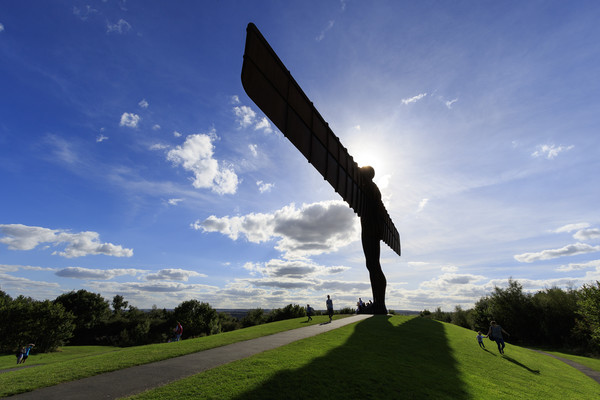 Angel of the north  Picture Board by chris smith