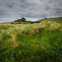 Buy canvas prints of Bamburgh Castle  by chris smith