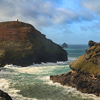Buy canvas prints of  Boscastle Cornwall  by chris smith