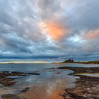 Buy canvas prints of Bamburgh castle  by chris smith