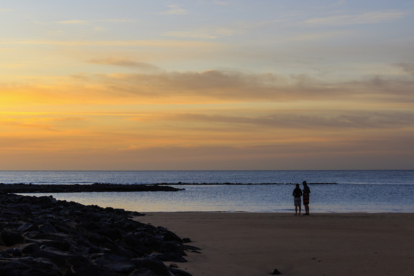Fuerteventura sunrise  Picture Board by chris smith