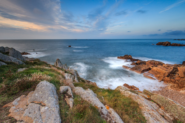 Guernsey Sunset  Picture Board by chris smith