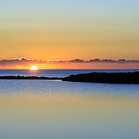 Buy canvas prints of Fuerteventura sunrise  by chris smith
