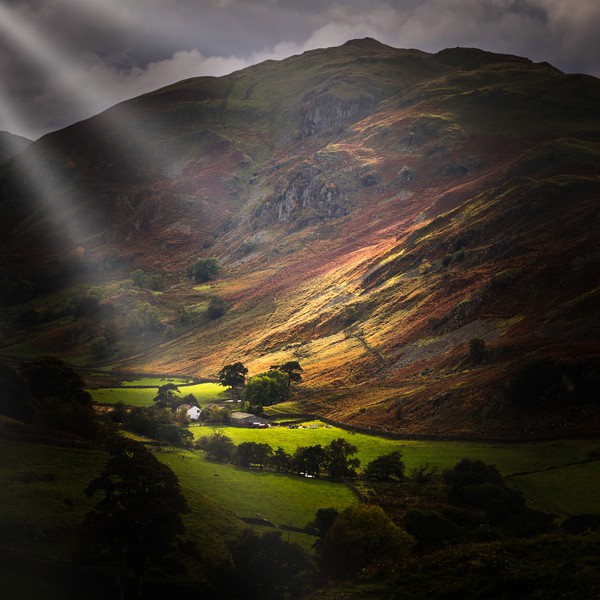 The lake district   Framed Mounted Print by chris smith