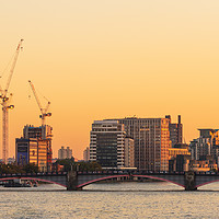 Buy canvas prints of London at sunrise  by chris smith