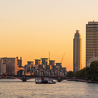 Buy canvas prints of London at sunrise  by chris smith