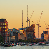 Buy canvas prints of London at sunrise   by chris smith