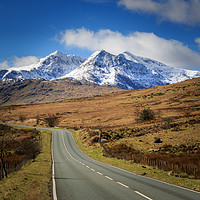 Buy canvas prints of Snowdonia national park  by chris smith