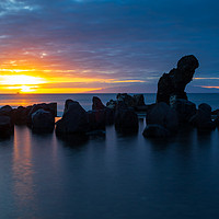 Buy canvas prints of Tenerife sunset  by chris smith