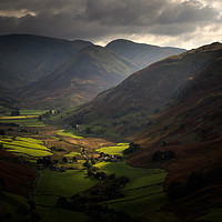 Buy canvas prints of The lake district  by chris smith
