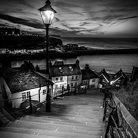Buy canvas prints of 199 steps whitby  by chris smith
