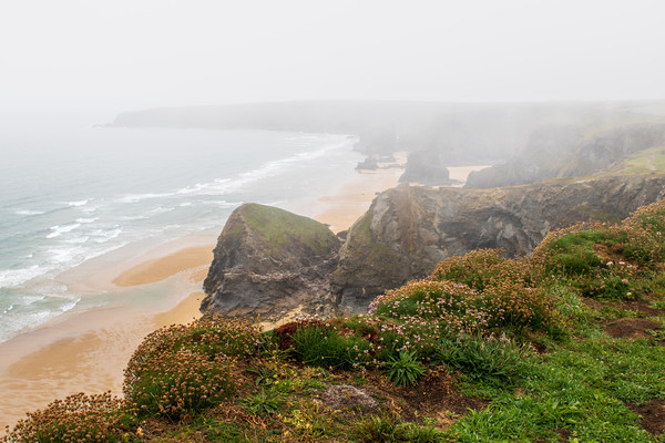 Bedruthan steps   Picture Board by chris smith