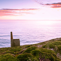 Buy canvas prints of  Wheal Coates tin mine   by chris smith