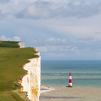 Buy canvas prints of Beachy Head   by chris smith