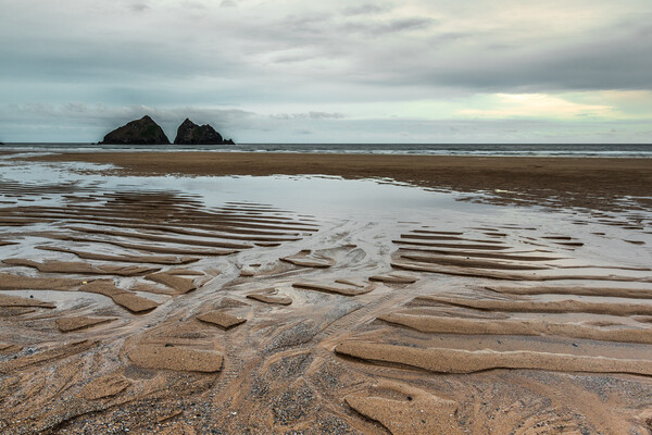 Holywell bay Picture Board by chris smith