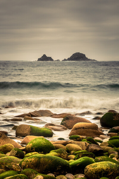 cornwall Seascape Picture Board by chris smith