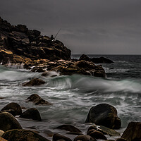 Buy canvas prints of Porth Nanven by chris smith
