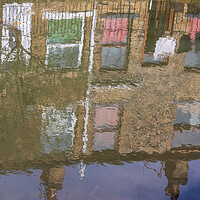 Buy canvas prints of House reflection  by chris smith