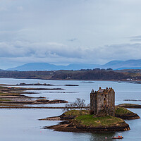 Buy canvas prints of Castle Stalker by chris smith