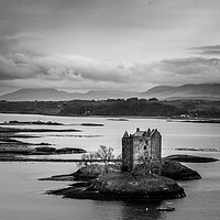 Buy canvas prints of Castle Stalker  by chris smith