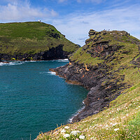 Buy canvas prints of Boscastle North Cornwall by chris smith